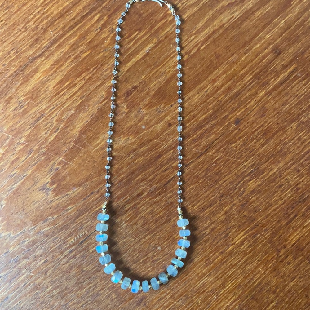 Beautiful labradorite necklace gemstone jewelry
